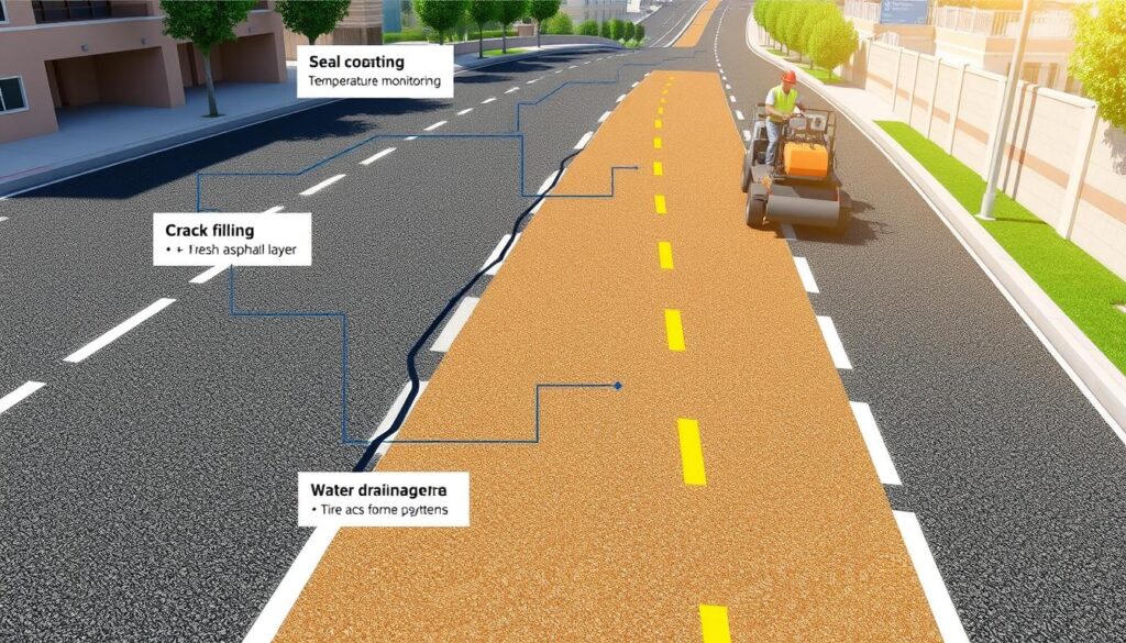 Cómo Maximizar la Vida Útil de la Carpeta Asfáltica en Estacionamientos Comercia
