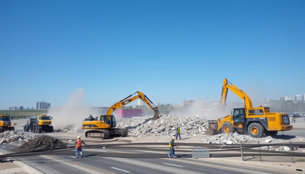 Proceso completo de demoliciones Proceso completo de demoliciones