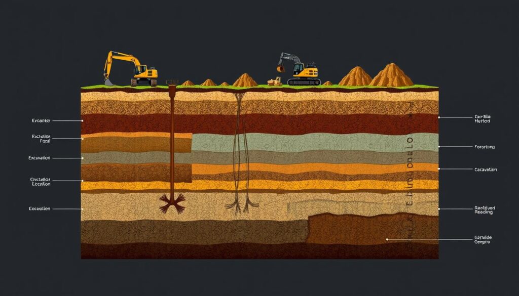 definiciones de excavaciones definiciones de excavaciones