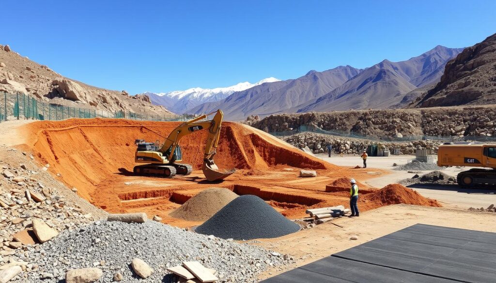 excavaciones para preparar el terreno excavaciones para preparar el terreno