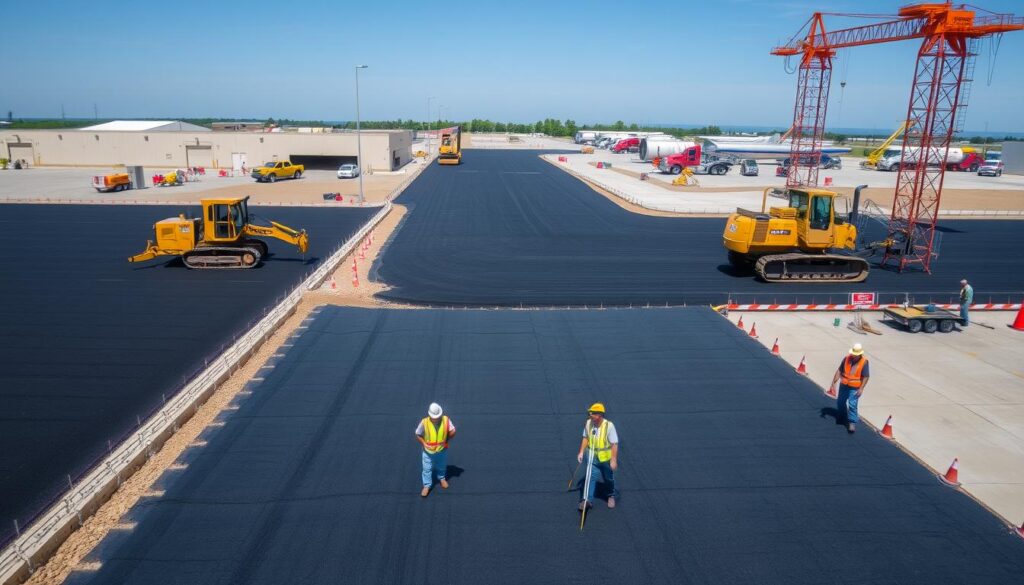 nivelaciones en obras comerciales
