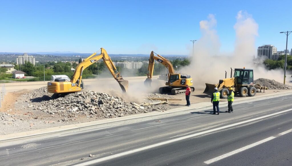 proceso de demolición proceso de demolición