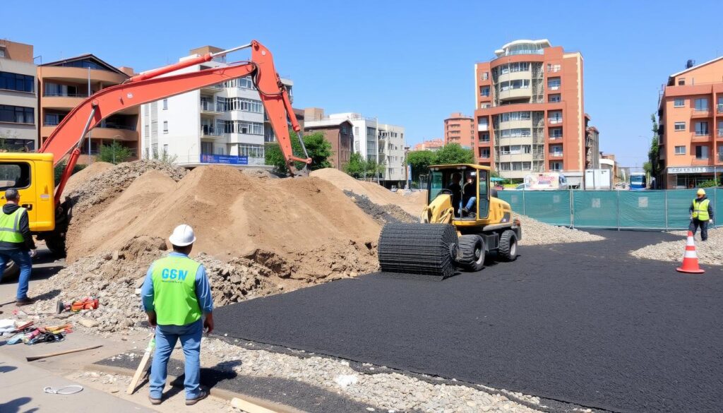 proceso de excavación proceso de excavación