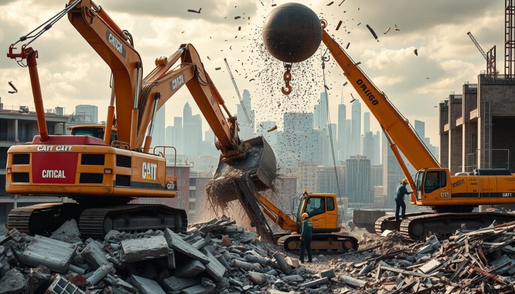 técnicas avanzadas en demolición