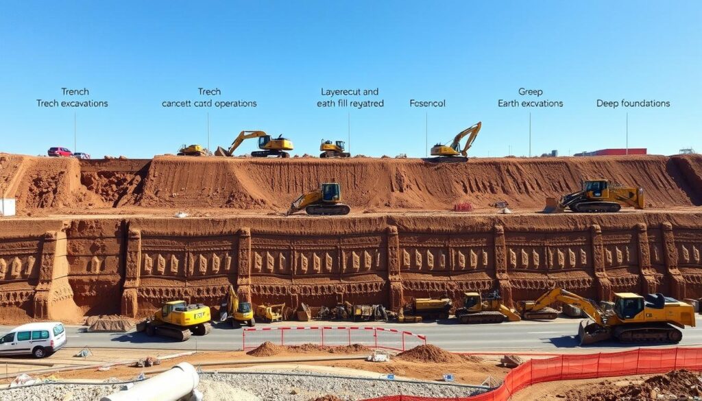 tipos de excavaciones