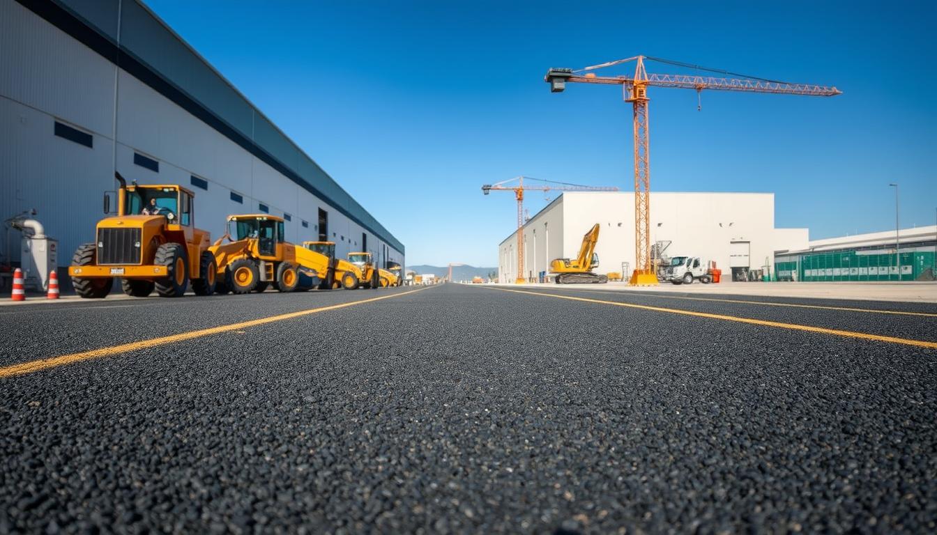 • Carpeta Asfáltica en Proyectos Industriales: Alta Durabilidad