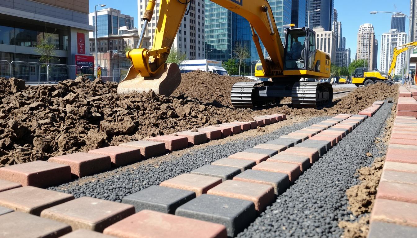 • Cómo Realizar Excavaciones de Alta Precisión en Obras de Pavimentación Urbana
