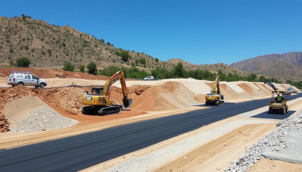 • Cómo Realizar Excavaciones en Terrenos Irregulares para Pavimentación con Asf