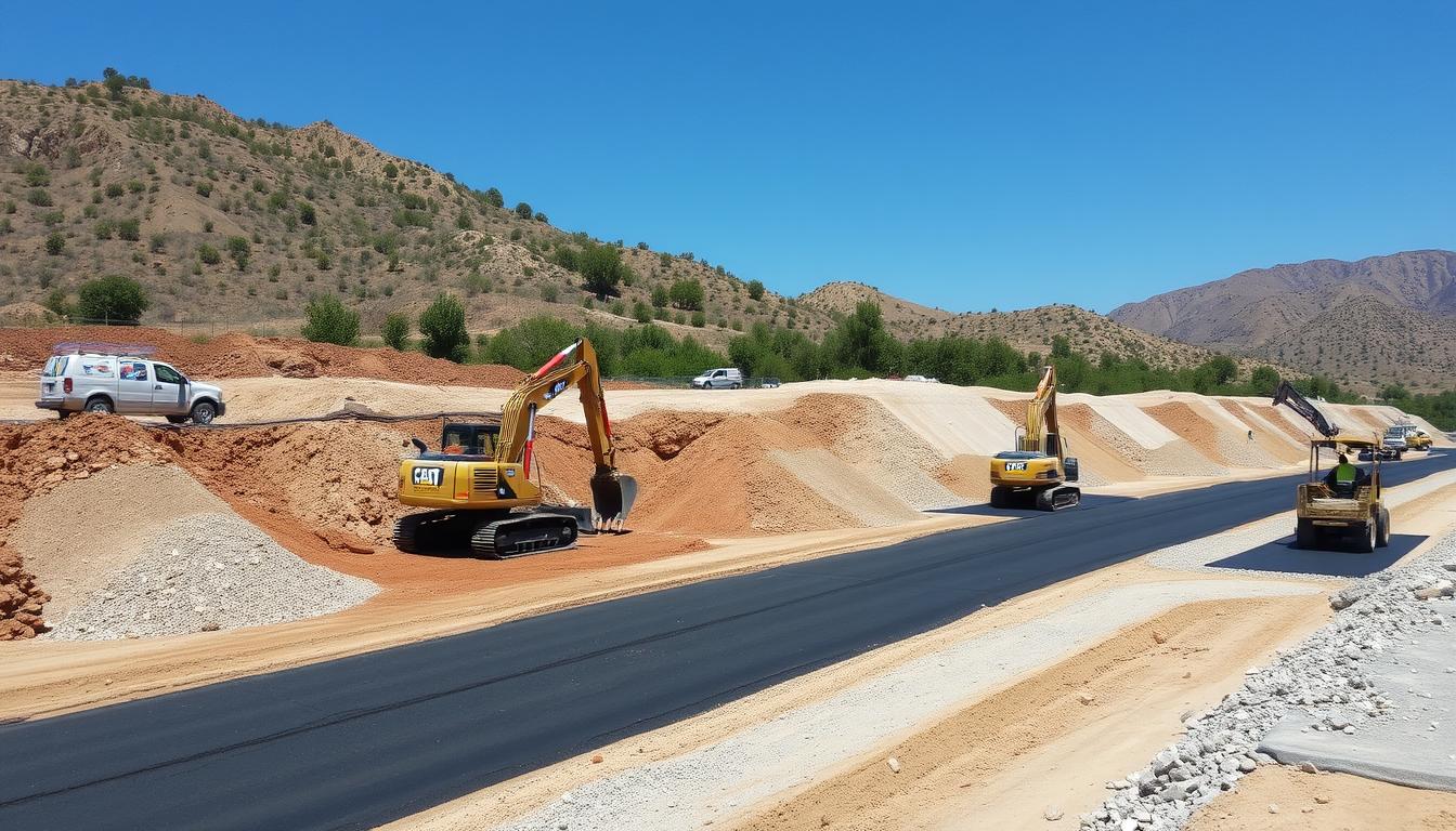 • Cómo Realizar Excavaciones en Terrenos Irregulares para Pavimentación con Asf