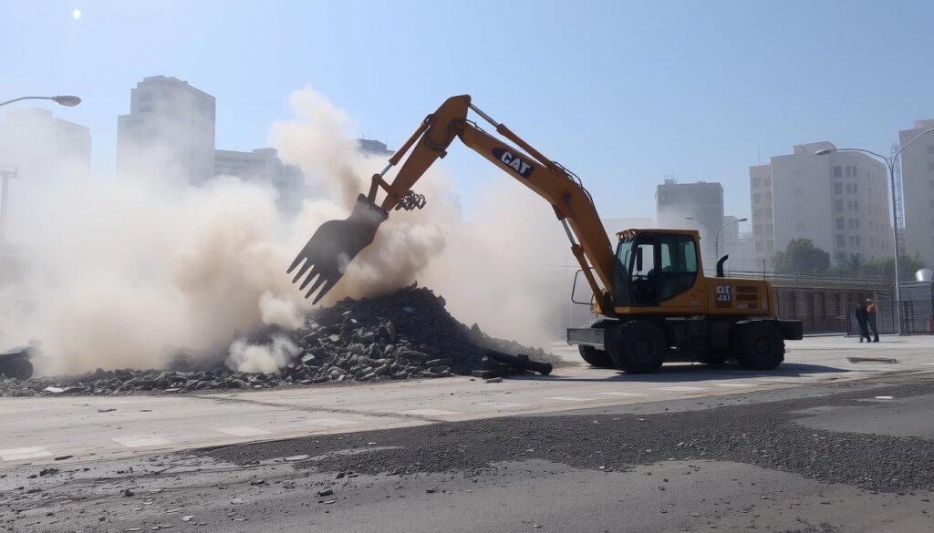 • Demoliciones Previas a la Pavimentación con Asfalto en Proyectos de Gran Esca