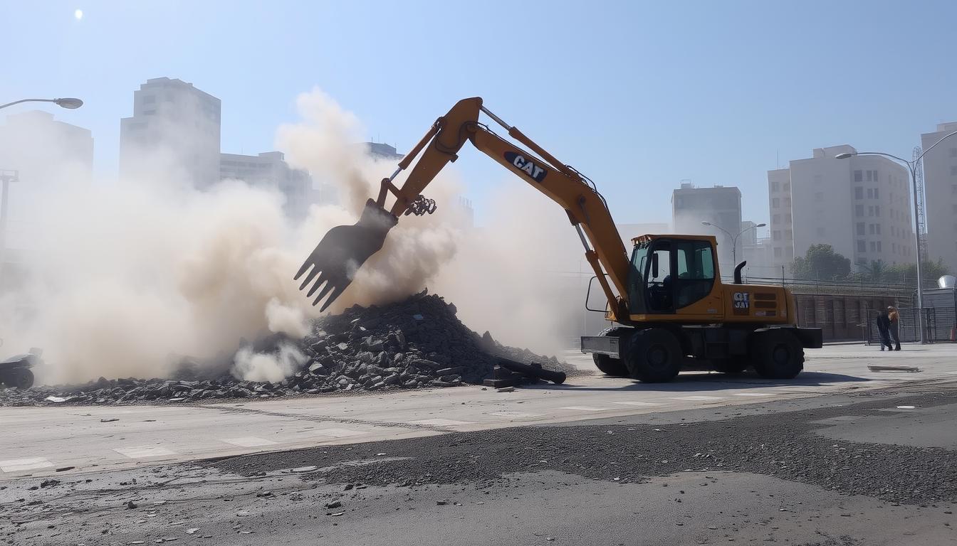 • Demoliciones Previas a la Pavimentación con Asfalto en Proyectos de Gran Esca