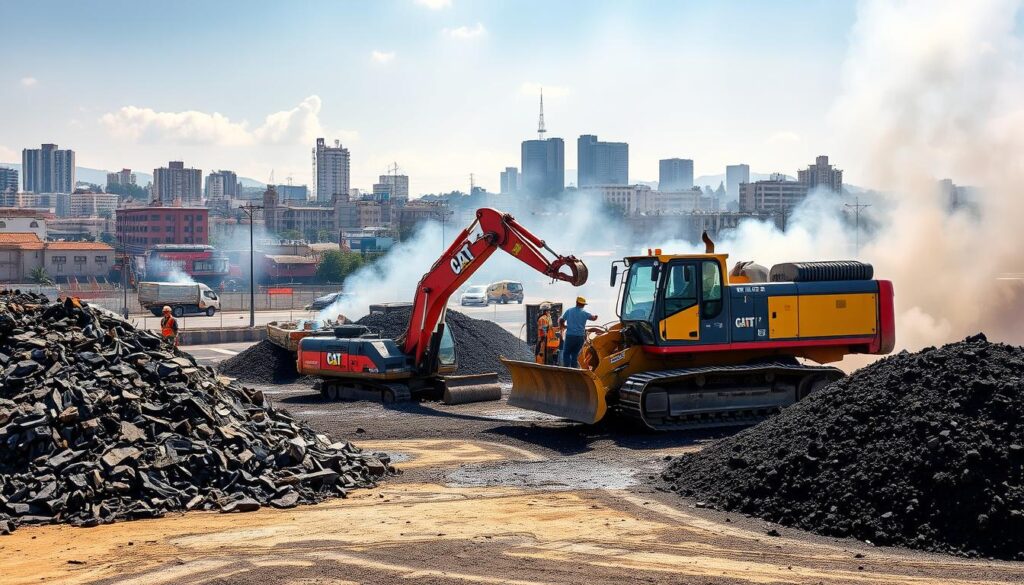 • Demoliciones en Proyectos Comerciales con Asfalto en Caliente en Lima
