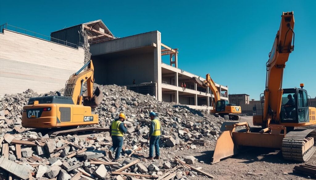 • Demoliciones y Excavaciones en Proyectos Comerciales con Pavimentación Asfált