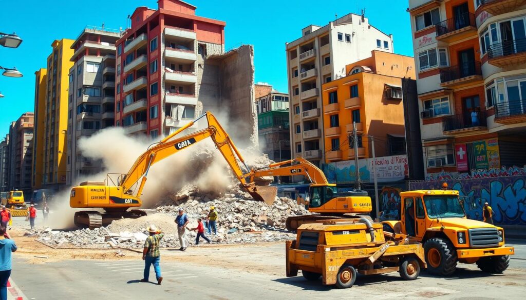 • Demoliciones y Excavaciones en Proyectos de Pavimentación Urbana en Lima