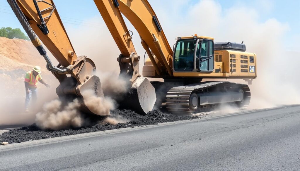 • Excavaciones y Demoliciones en Proyectos de Pavimentación con Carpeta Asfálti