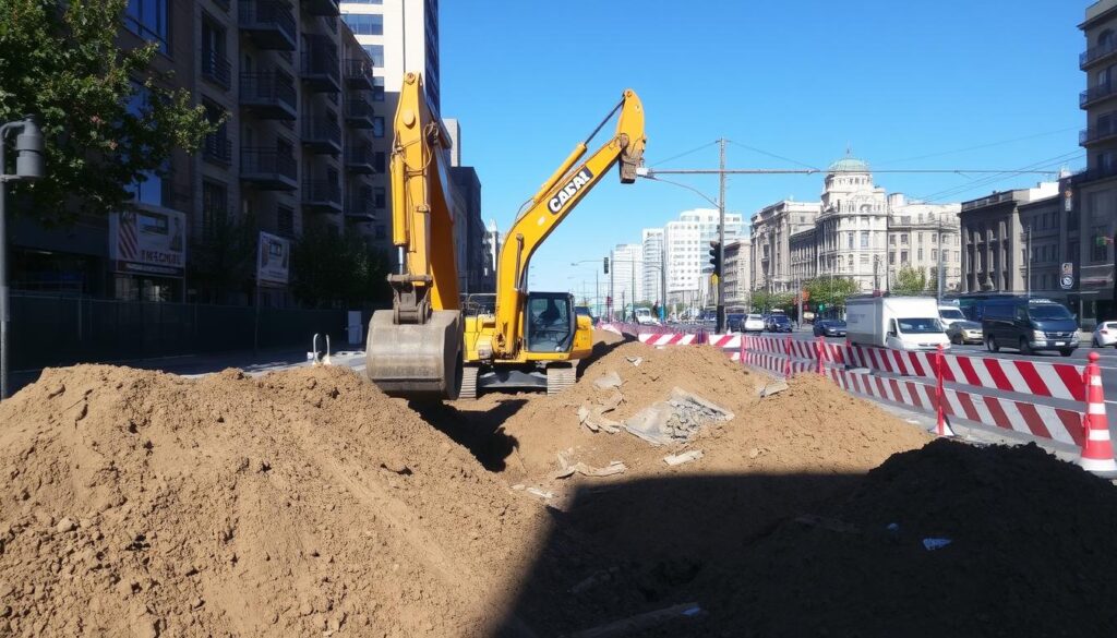 • Excavaciones y Movimiento de Tierra en Proyectos de Pavimentación Urbana