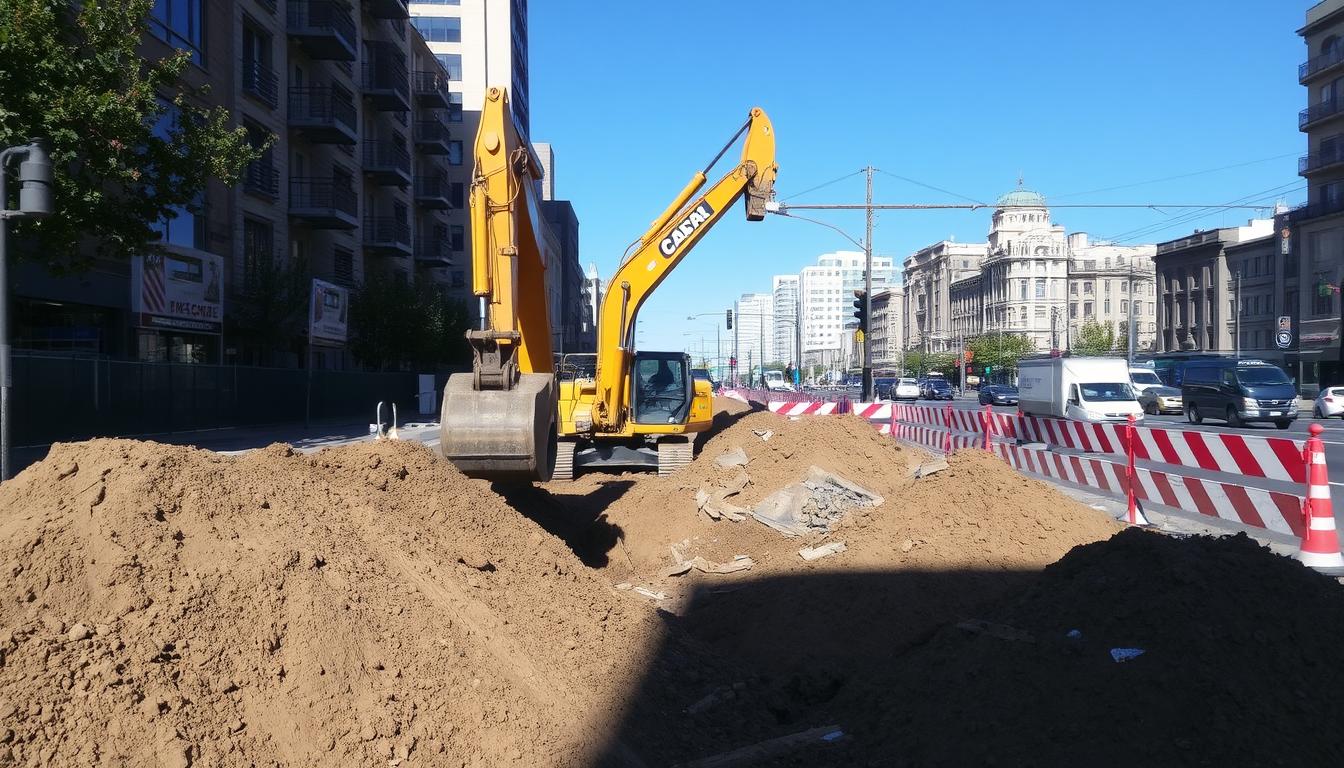 • Excavaciones y Movimiento de Tierra en Proyectos de Pavimentación Urbana