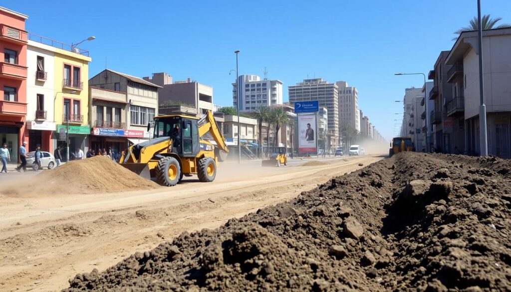 • La Importancia del Movimiento de Tierra en Obras de Pavimentación Urbana en L