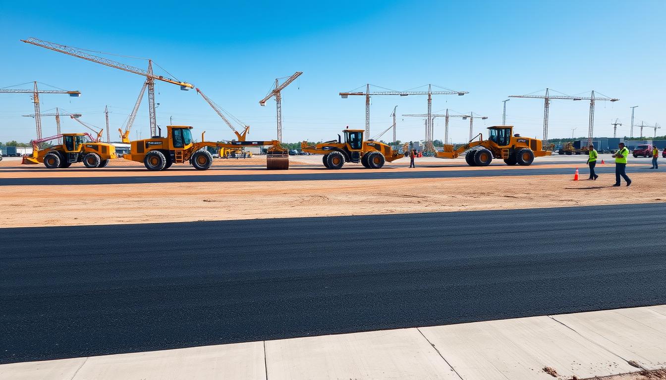 • Nivelación de Terrenos en Proyectos de Infraestructura con Asfalto