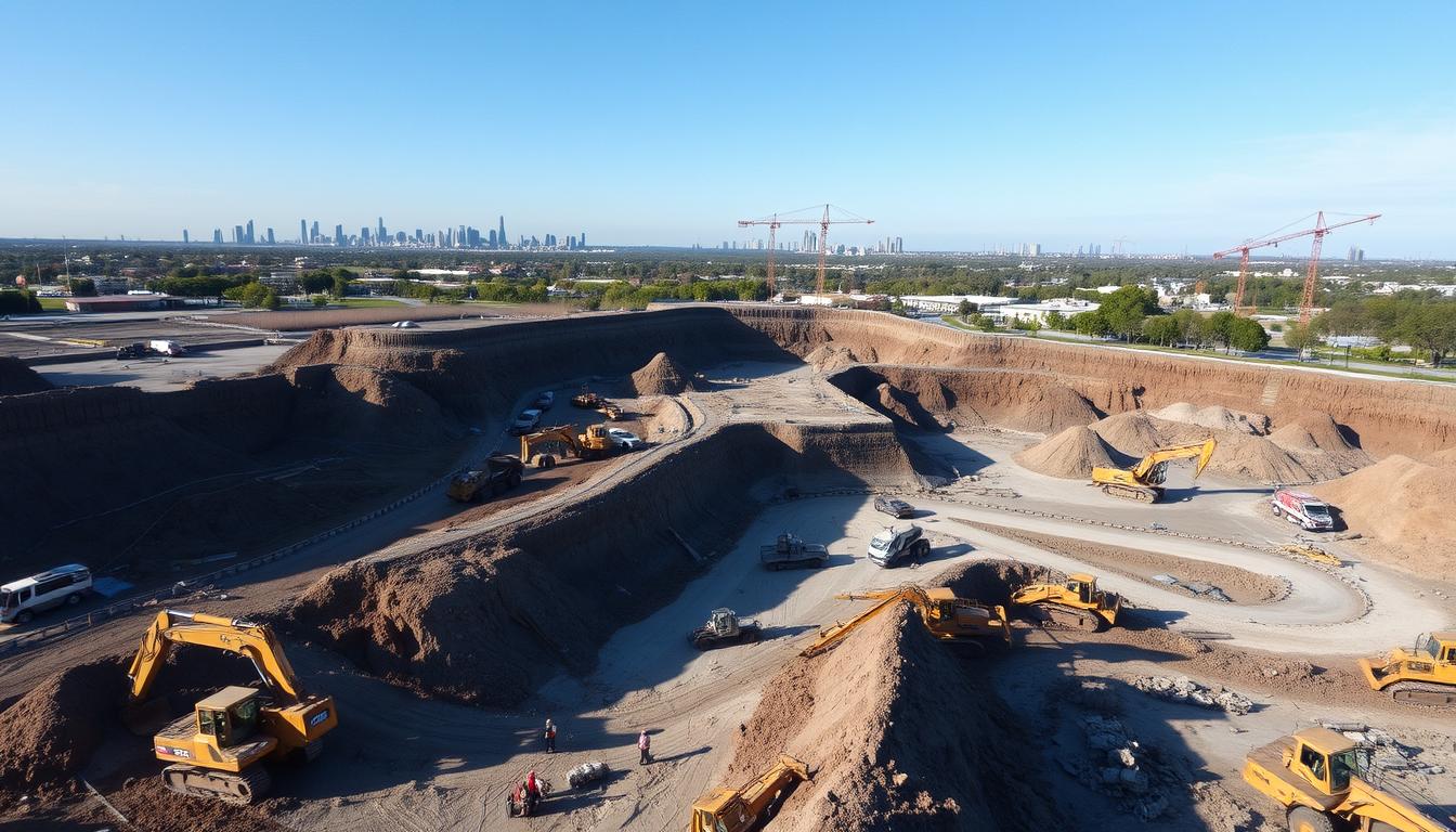 • Nivelaciones y Excavaciones en Proyectos de Gran Escala con Carpeta Asfáltica