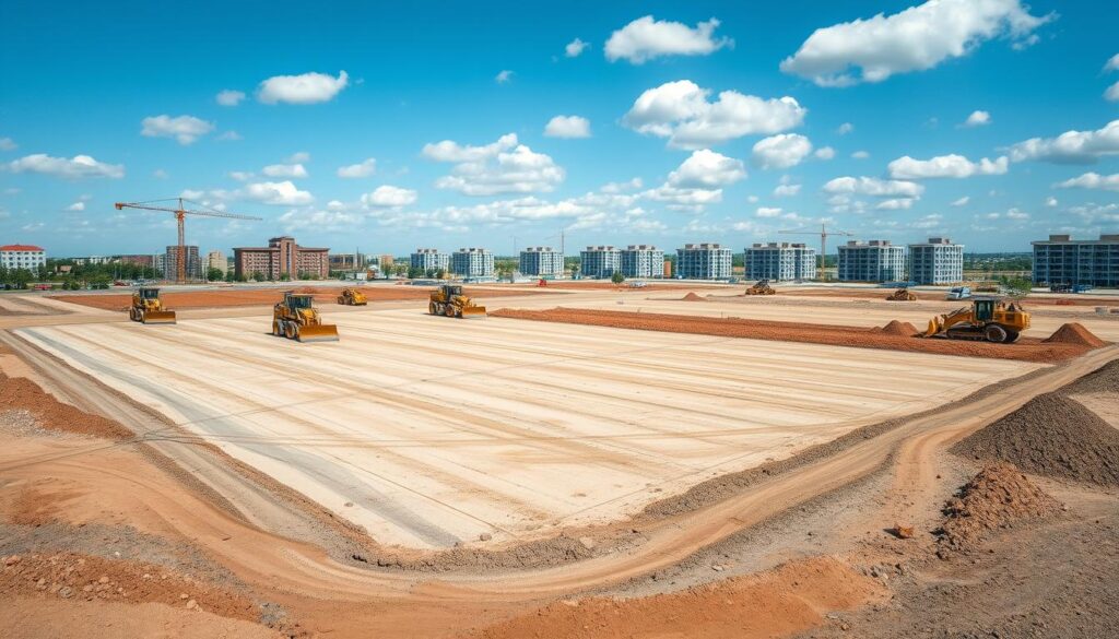 • Nivelaciones y Preparación de Terreno en Proyectos Comerciales con Pavimentac