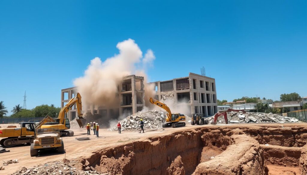 • Proceso Completo de Demoliciones y Excavaciones en Proyectos Comerciales con