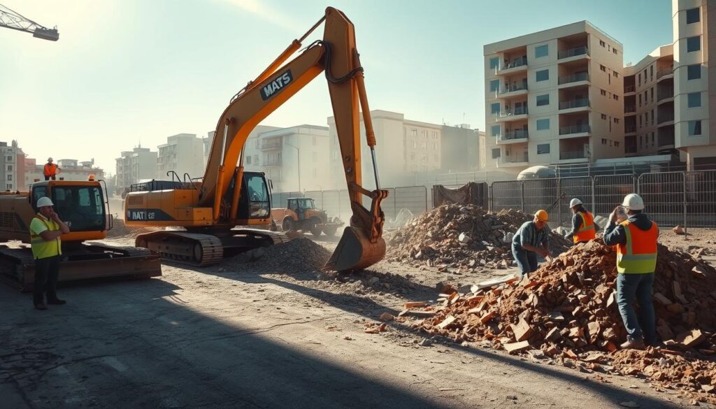 • Proceso Completo de Demoliciones y Excavaciones para Obras de Pavimentación c