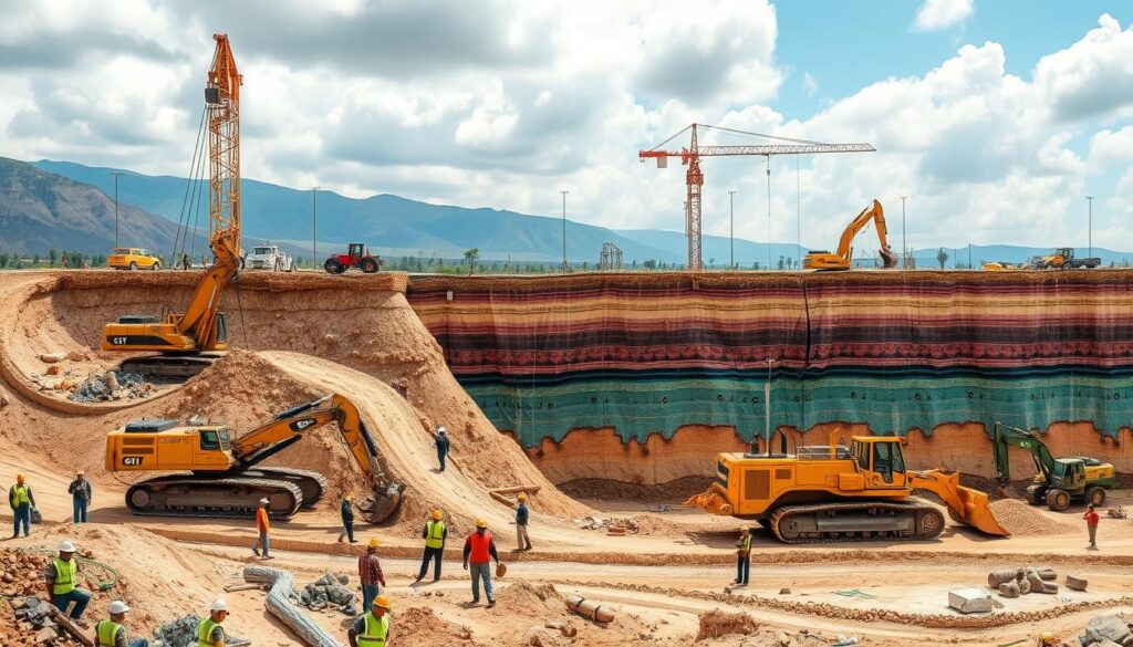 • Proceso Completo de Excavaciones y Movimiento de Tierra para Obras de Gran Es