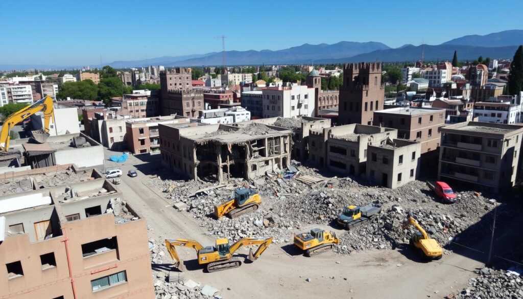 • Proceso de Demoliciones y Excavaciones en Obras de Pavimentación en Lima