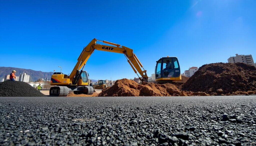 • Proceso de Excavaciones para Obras de Pavimentación con Asfalto en Lima