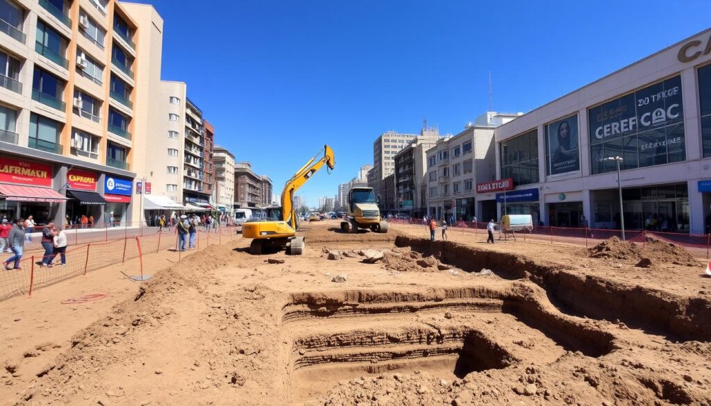 • Proceso de Excavaciones y Nivelaciones en Proyectos de Infraestructura Comerc