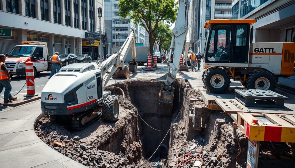 • Técnicas Avanzadas para Excavaciones en Proyectos de Pavimentación Urbana en