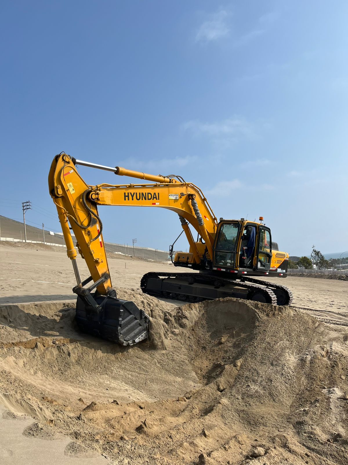 excavación